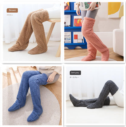 Over Knee Winter Warm High Fuzzy Long Socks
