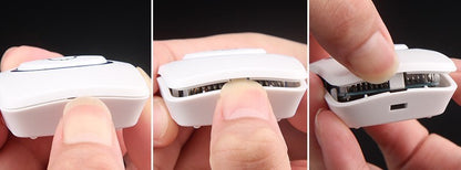 Wireless home doorbell remote with AC remote control and electronic senile caller