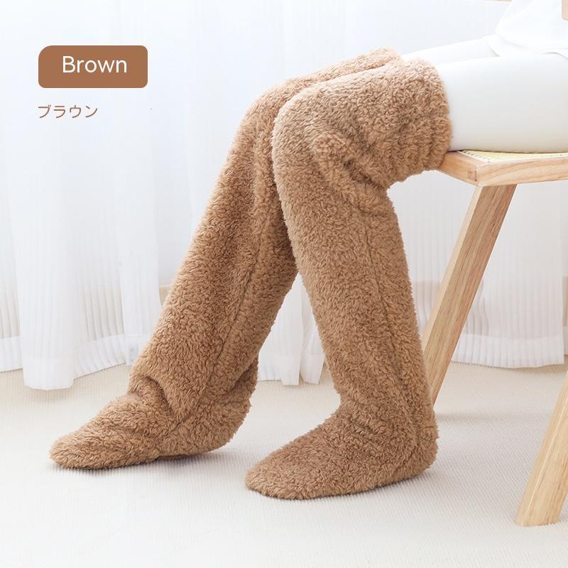 Over Knee Winter Warm High Fuzzy Long Socks