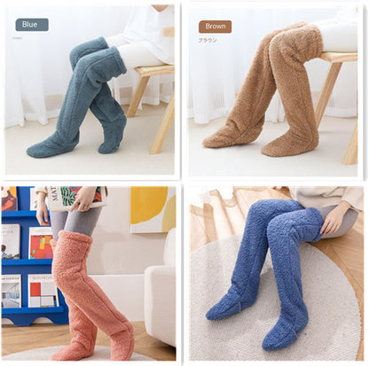 Over Knee Winter Warm High Fuzzy Long Socks