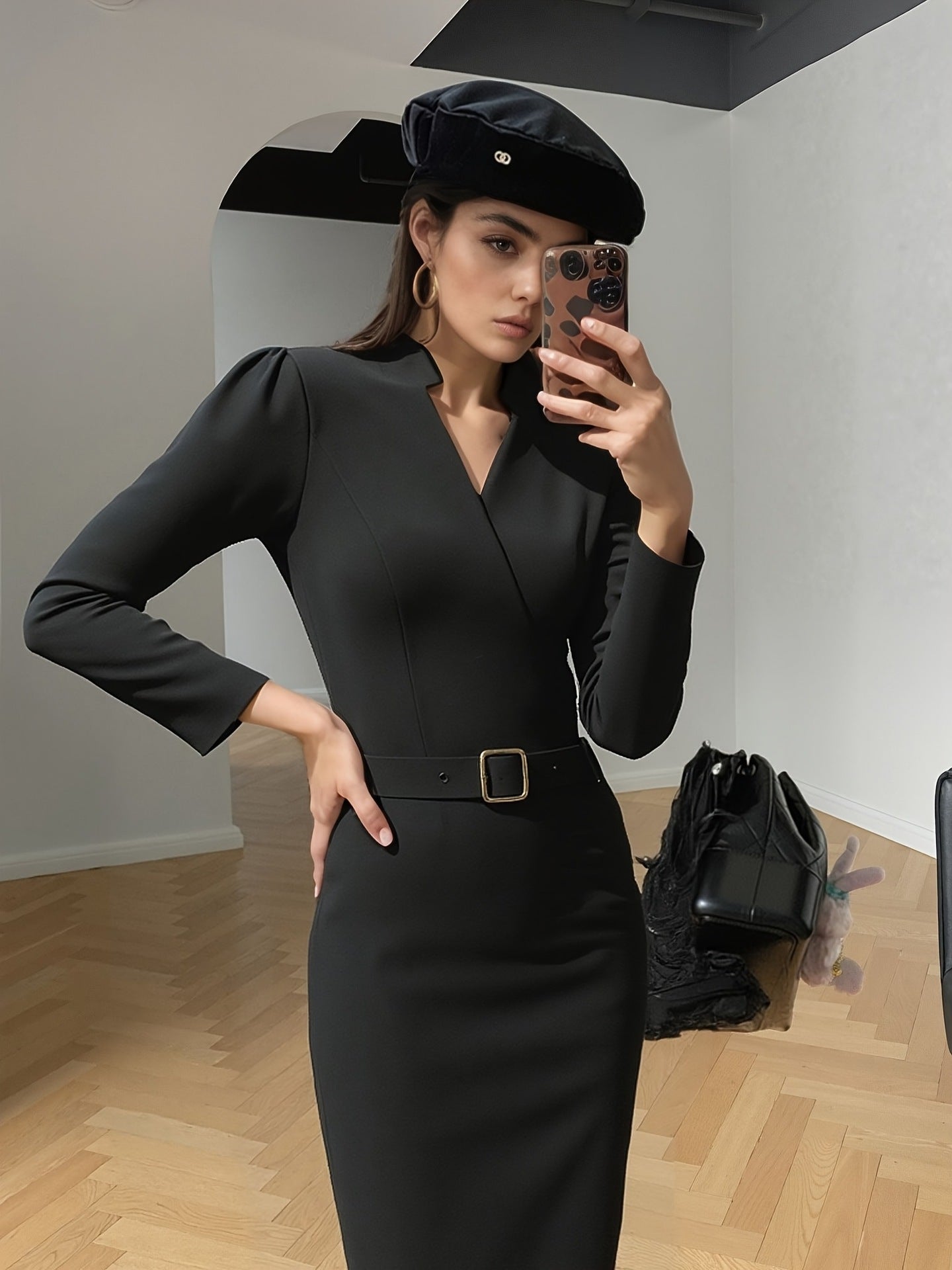 Slim-fitting Casual Suit Dress Office Clothing For Women