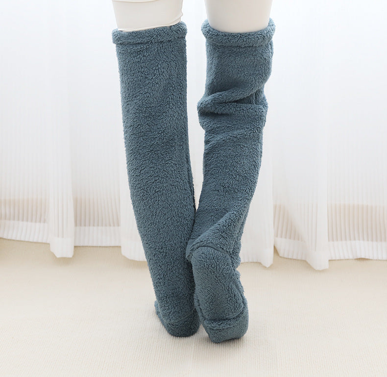 Over Knee Winter Warm High Fuzzy Long Socks