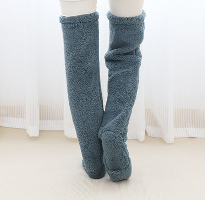 Over Knee Winter Warm High Fuzzy Long Socks