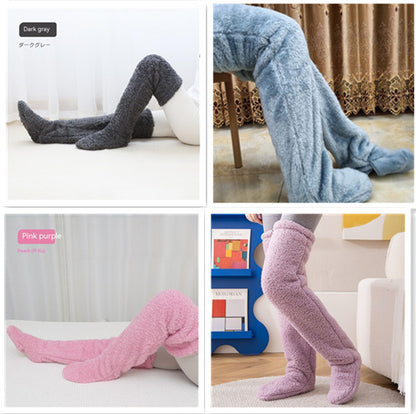 Over Knee Winter Warm High Fuzzy Long Socks